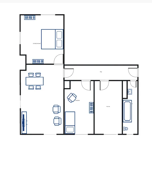 Preiswerte und gut geschnittene 3-Zimmer-Wohnung — photo 1